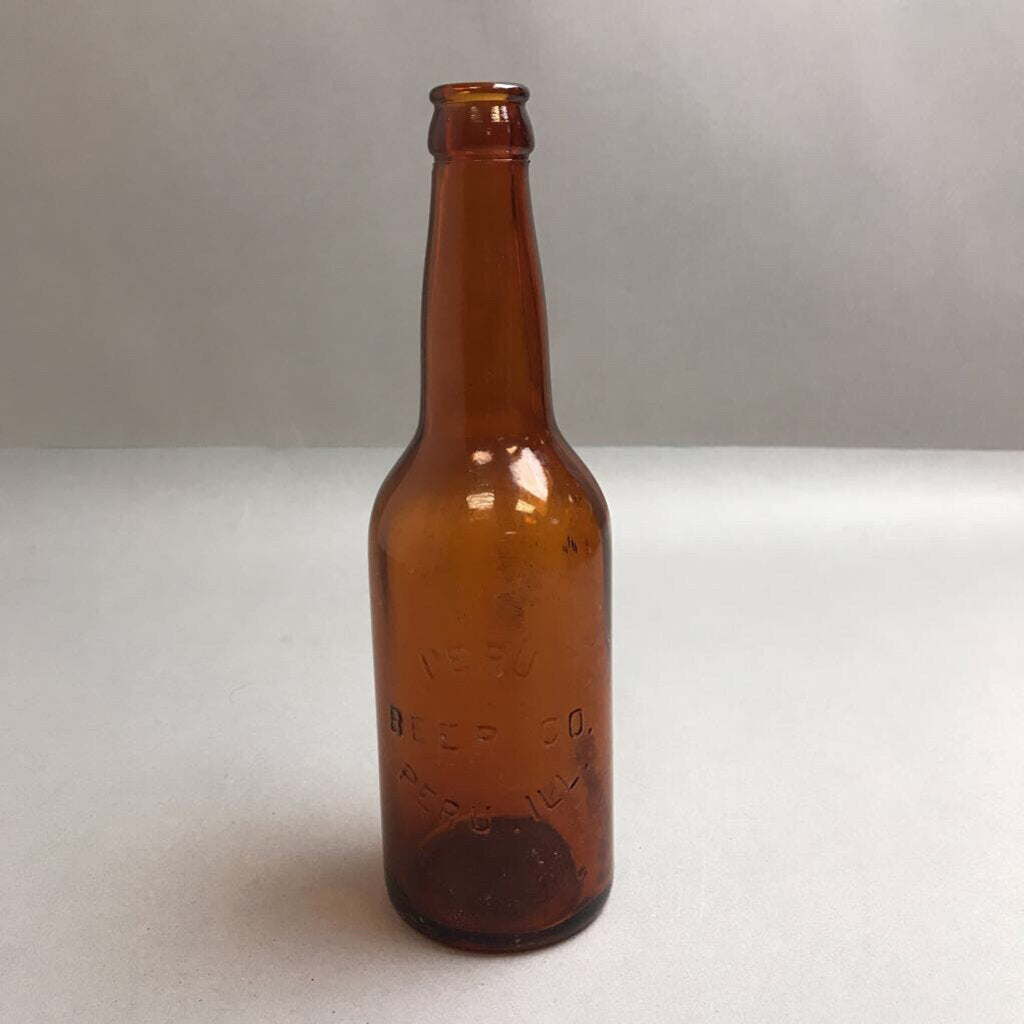 Peru Beer Co Peru Illinois Amber Beer Bottle (9