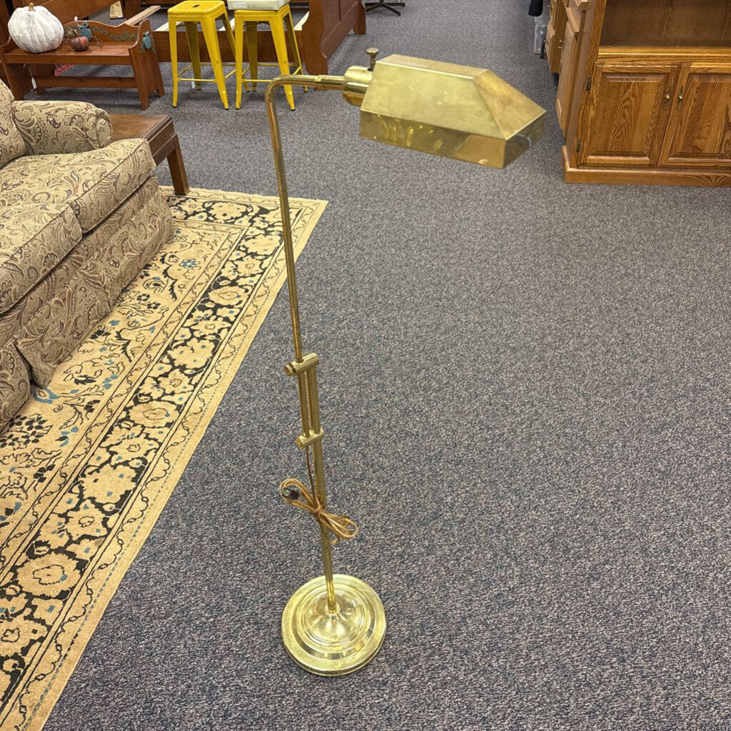 Brass Finish Floor Lamp (52