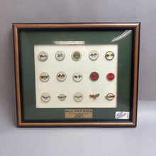 Load image into Gallery viewer, Framed Bill Jacobs Chevrolet Corvette Collectors Pins (11X13) AS IS
