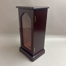 Load image into Gallery viewer, Vintage Mahogany Tall Jewelry Box (13&quot;)
