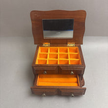 Load image into Gallery viewer, Vintage Centurion Mini Dresser Style Wood Jewelry Box (7x5x4)
