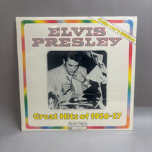 Load image into Gallery viewer, New Elvis Presely &quot;Great Hits of 1956-1957&quot; Vinyl (13x13)
