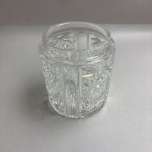 Load image into Gallery viewer, Clear Cut Crystal Jar (7&quot;)
