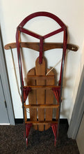 Load image into Gallery viewer, Vintage Floating Steering Metal/Wood Sled (48&quot;)
