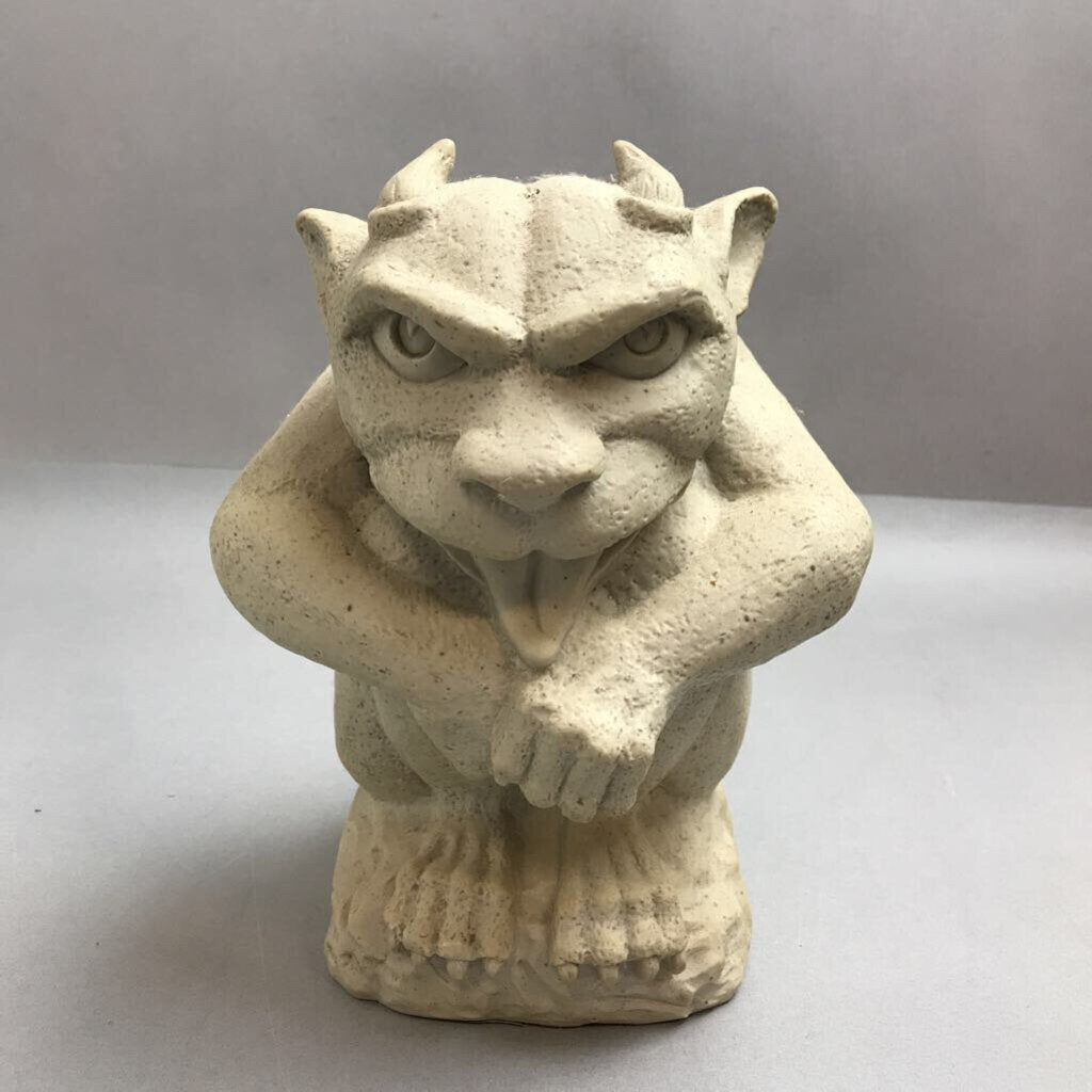 Resin Contemplating Gargoyle Yard Art (10