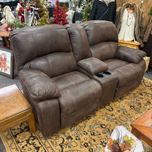 Load image into Gallery viewer, Ashley Brown Sofa Recliner (40x80x38)
