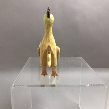 Load image into Gallery viewer, Wooden Jointed Chicken Decorative Shelf Sitter Carved Wood (12")
