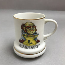 Load image into Gallery viewer, Antique Pharmacist Saving Mug (4")
