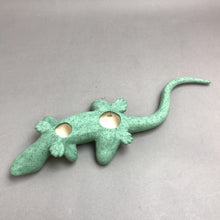 Load image into Gallery viewer, Green Pottery Lizard (15&quot;)
