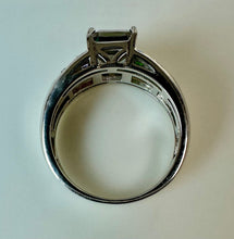 Load image into Gallery viewer, Sterling Mystic Topaz Chrome Diopside Tourmaline Ring sz 8
