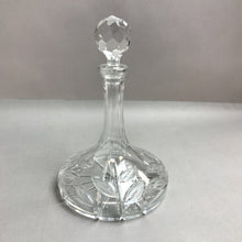 Load image into Gallery viewer, Vintage Crystal Ships Decanter with Stopper (12")
