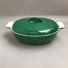 Load image into Gallery viewer, Green Enamel Cast Iron Casserole Pot W/Lid (14x4)
