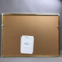 Load image into Gallery viewer, Framed Watercolor Etching &quot;The Windy CIty&quot; by Dennis Robert Bivens (22x30)
