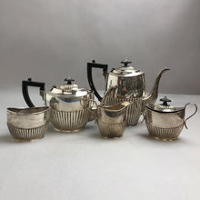Load image into Gallery viewer, Silver Plated 5 Piece Tea Set EPNS. Made In Sheffield England
