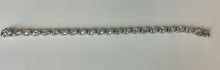 Load image into Gallery viewer, Sterling Teardrop CZ Tennis Bracelet (7.5")
