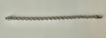 Load image into Gallery viewer, Sterling Teardrop CZ Tennis Bracelet (7.5")
