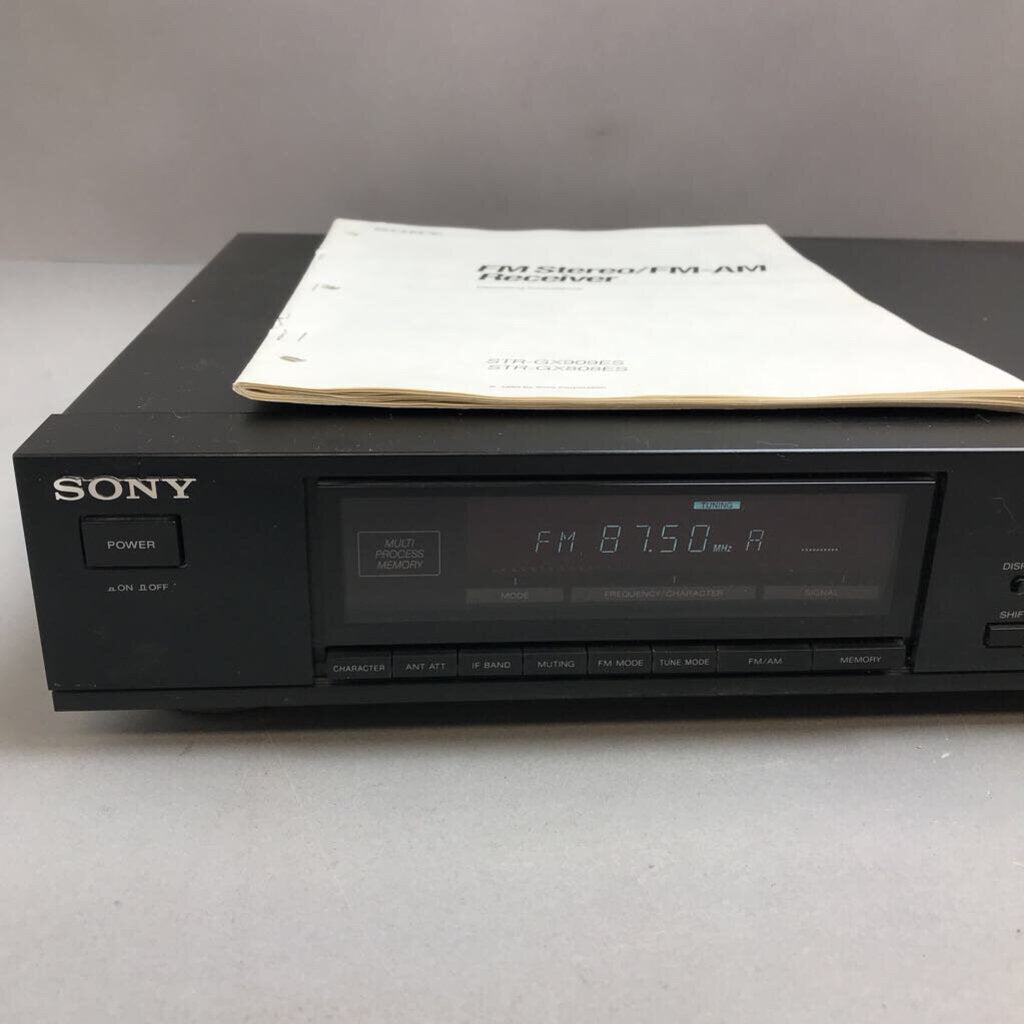 Sony AM/FM Tuner #ST-S550ES (~3x17x13) – Main Street Estate Sales
