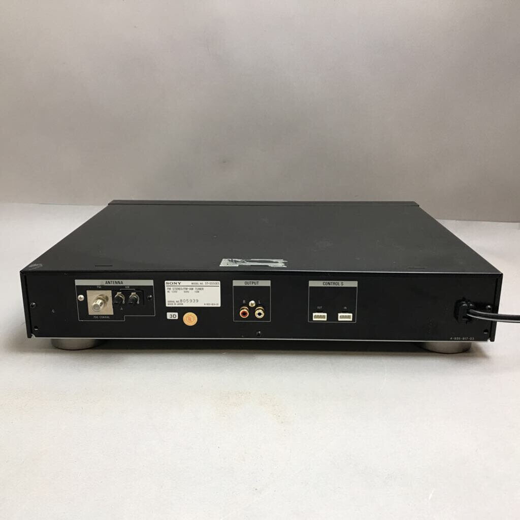 Sony AM/FM Tuner #ST-S550ES (~3x17x13) – Main Street Estate Sales
