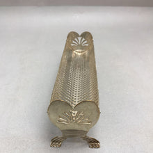 Load image into Gallery viewer, Vintage Silver Plate Filigree Mints Serving Dish (2x8x2)
