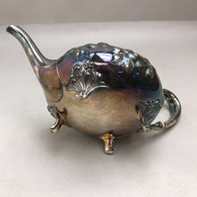 Load image into Gallery viewer, Antique Sheffield England Silver Plate Ornate Tea Pot (3x7)
