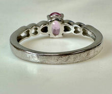 Load image into Gallery viewer, Sterling Pink Topaz Ring sz 8
