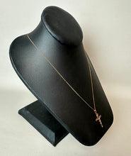 Load image into Gallery viewer, 14K Gold 1.25&quot; Crucifix Pendant on 18&quot; Chain (1.2g)
