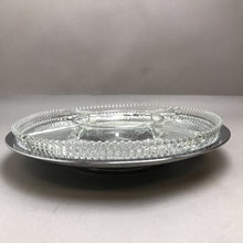 Load image into Gallery viewer, Vintage Chrome &amp; Glass Lazy Susan 5 Piece Set (14")
