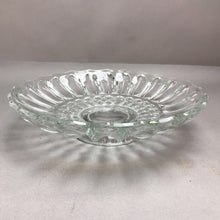 Load image into Gallery viewer, Vintage Clear Glass Pedestal Scalloped Bowl (3x12)

