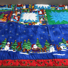 Load image into Gallery viewer, Handmade Christmas Quilt (56x46)
