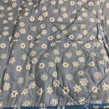 Load image into Gallery viewer, Handmade Blue Snowman Quilt (48x48)
