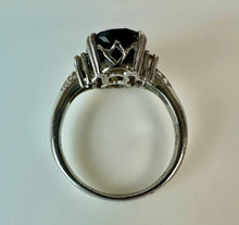 Load image into Gallery viewer, Sterling Smoky Quartz Citrine Accent Ring sz 9
