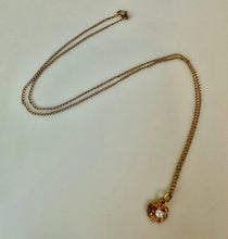 Load image into Gallery viewer, 12K Black Hills Gold Pearl Pendant on 20&quot; 12K Gold Filled Chain (1.4g)
