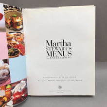 Load image into Gallery viewer, Martha Stewart&#39;s Menus for Entertaining (1994) (10.25x8.5)

