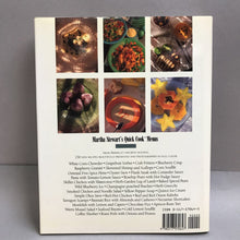 Load image into Gallery viewer, Martha Stewart&#39;s Quick Cook Menus (1988) (10.5x8.5)
