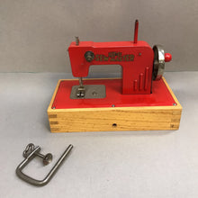 Load image into Gallery viewer, Kayanee Sew Master Red Child's Sewing Machine (6.5x8x4.25)
