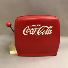 Load image into Gallery viewer, Vintage Coca-Cola Soda Dispenser Toy w/ 4 Plastic Glasses (8.5x11x6)
