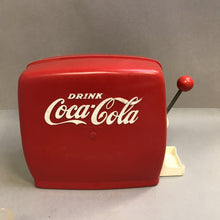 Load image into Gallery viewer, Vintage Coca-Cola Soda Dispenser Toy w/ 4 Plastic Glasses (8.5x11x6)
