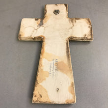 Load image into Gallery viewer, Ornate Aret Stone Wall Religious Cross (12x8)
