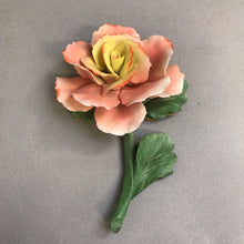 Load image into Gallery viewer, Pink Ceramic Flower Decor (7")
