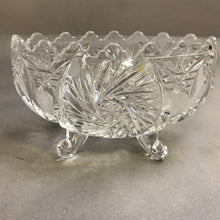 Load image into Gallery viewer, Anna Hutte Bleikristal Crystal Footed Dish (4" x 7")
