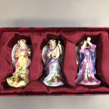 Load image into Gallery viewer, Royal Albert Hand Painted Ornaments Set of Three (4&quot;)
