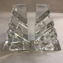 Load image into Gallery viewer, Lead Crystal Bookends Set (6")
