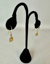 Load image into Gallery viewer, Gold Plated Sterling Citrine Filigree Drop Earrings
