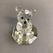 Load image into Gallery viewer, Vintage Swarovski Crystal Small Bear (2")
