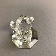 Load image into Gallery viewer, Vintage Swarovski Crystal Small Bear (2")
