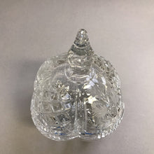 Load image into Gallery viewer, Vintage Frosted Roses Crystal Footed w/Lid Candy Dish (9")
