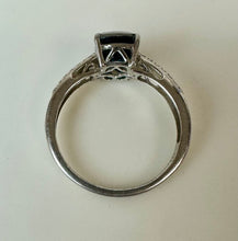 Load image into Gallery viewer, Sterling London Blue Topaz Ring sz 9
