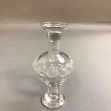 Load image into Gallery viewer, Lalique Crystal Martine Perfume Bottle &amp; Stopper (6")(As Is)
