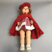 Load image into Gallery viewer, Vintage 22" Ideal Saucy Walker Doll Long Reddish/Brown Hair Blue Flirty Eyes

