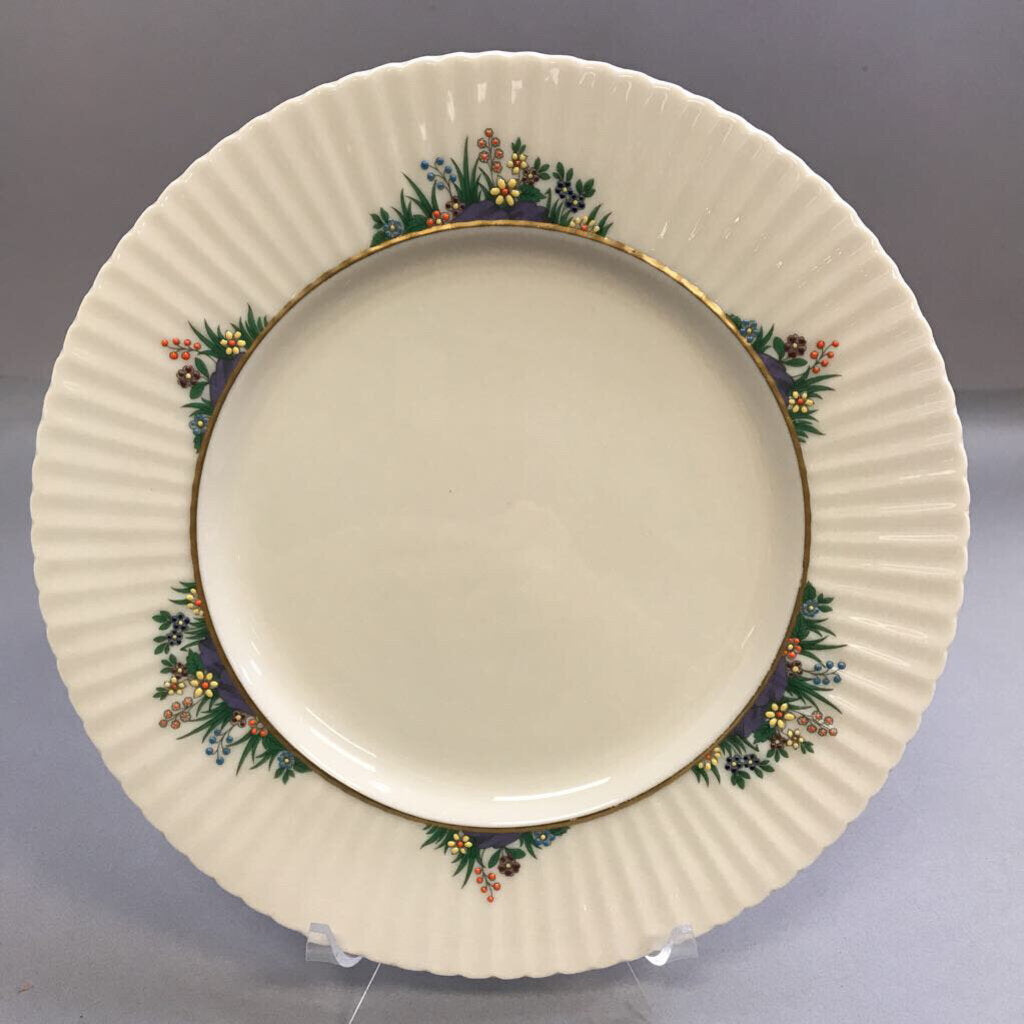 Lenox Rutledge Enameled Flowers Dinner Plate (11